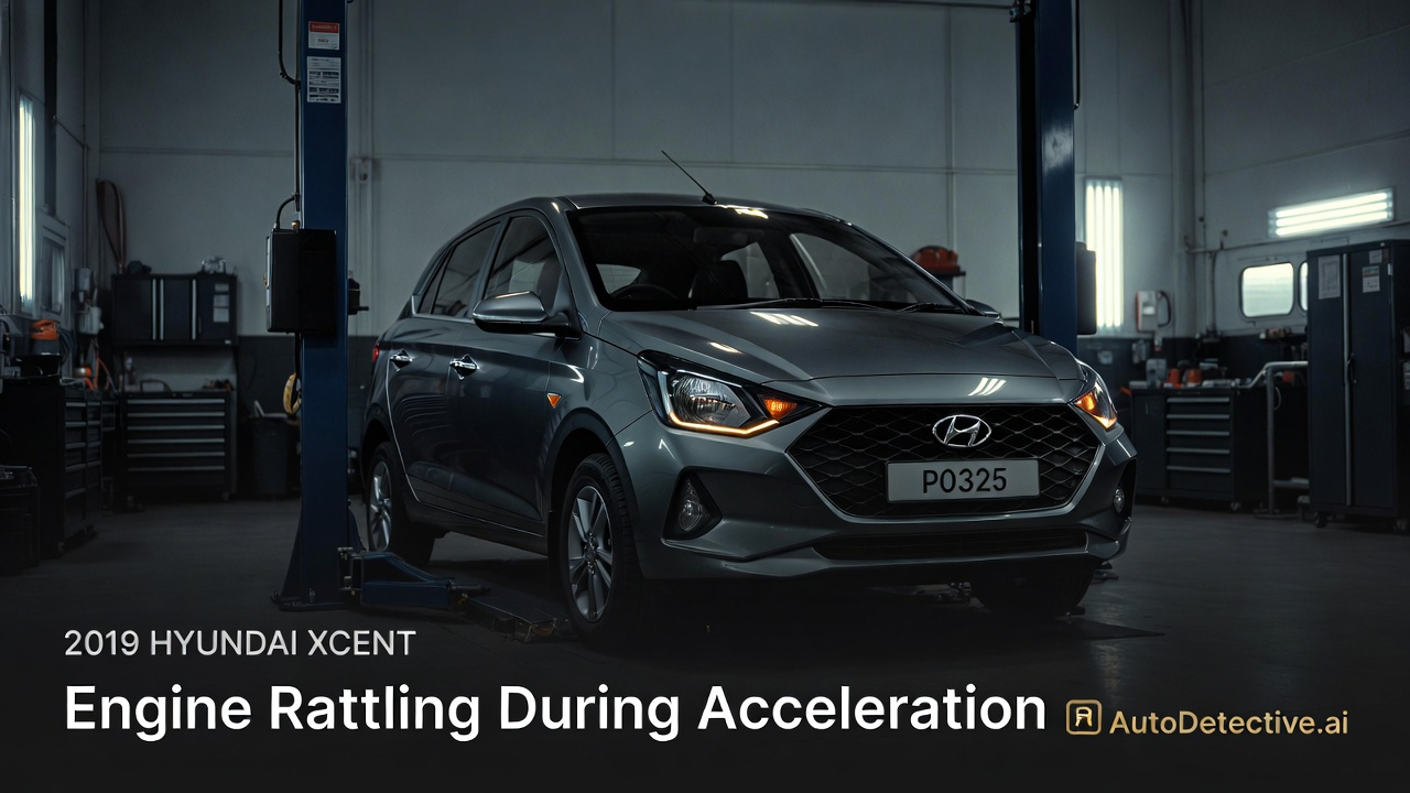 2019 Hyundai Xcent - Engine rattling during acceleration