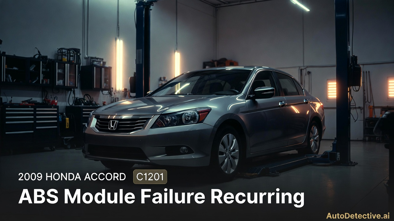 2009 Honda Accord - ABS module failure recurring