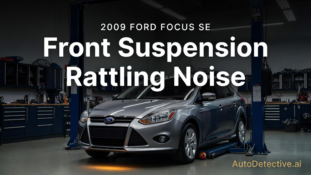 2009 Ford Focus SE - Front suspension rattling noise
