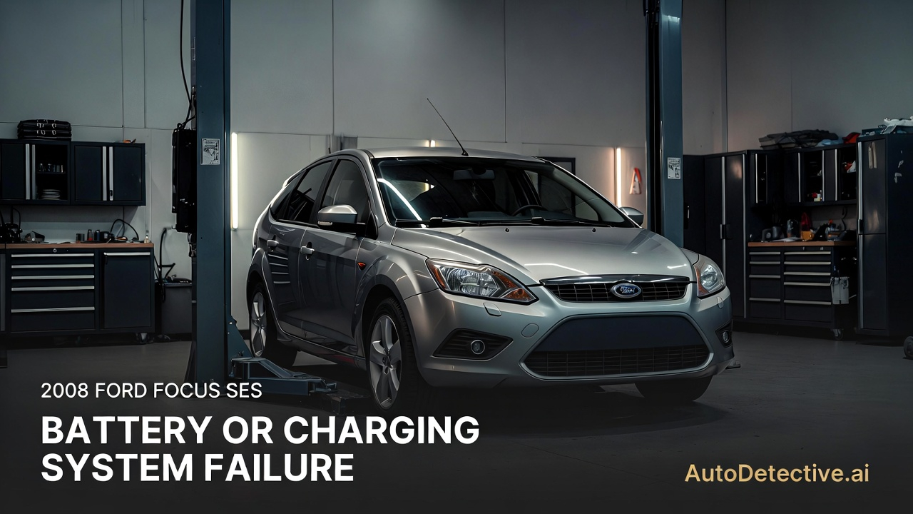 2008 Ford Focus SES - Battery or charging system failure