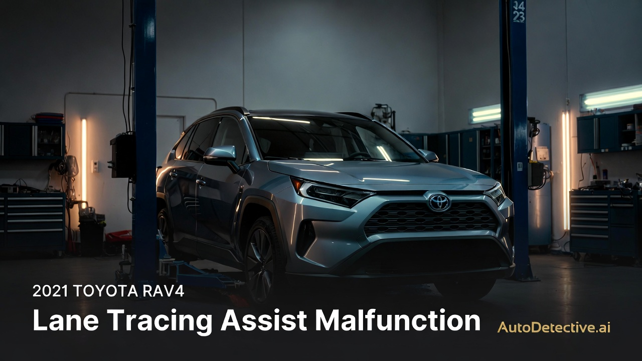 2021 Toyota RAV4 - Lane tracing assist malfunction