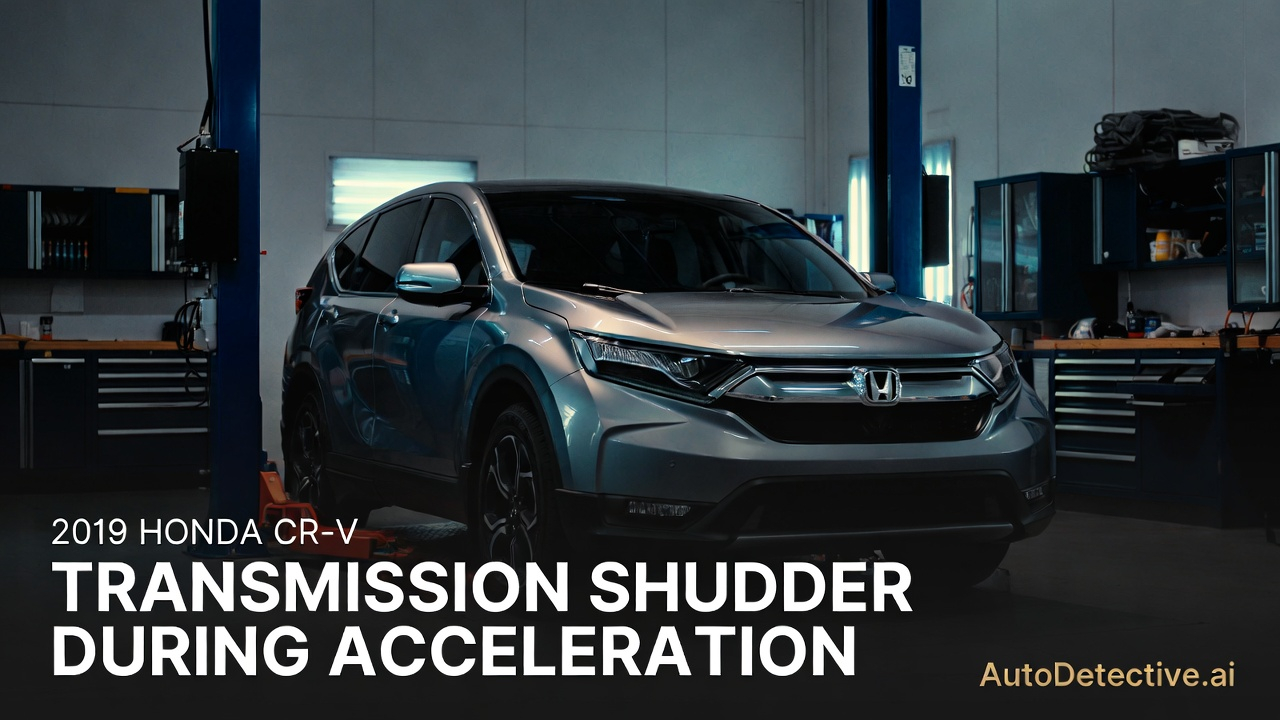 2019 Honda CR-V - Transmission shudder during acceleration