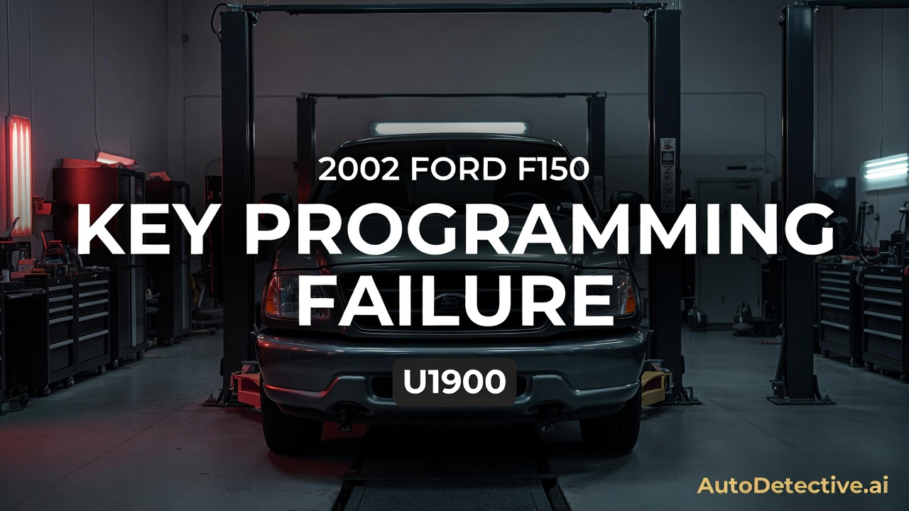2002 Ford F150 - Key programming and starting failure